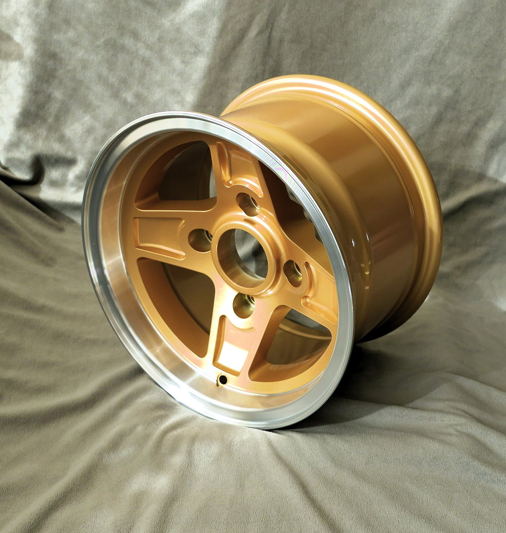Campagnolo Style, gold, 8x13